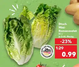 Kaufland Dtsch. Mini Romanasalat Angebot