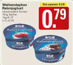WEZ Weihenstephan Rahmjoghurt Angebot