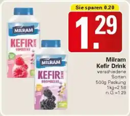 WEZ Milram Kefir Drink Angebot