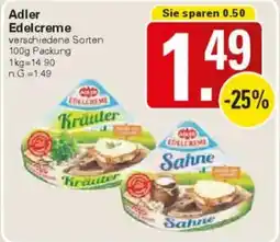 WEZ Adler Edelcreme Angebot