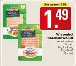 WEZ Wiesenhof Bratenaufschnitt Angebot