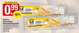 WEZ EDEKA Herzstücke Steinofenbaguette Angebot