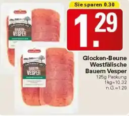 WEZ Glocken-Beune Westfälische Bauern Vesper Angebot