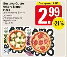 WEZ Gustavo Gusto Amore Napoli Pizza Angebot