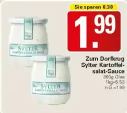 WEZ Zum Dorfkrug Sylter Kartoffel- salat-Sauce Angebot