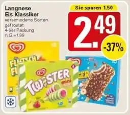 WEZ Langnese Eis Klassiker Angebot