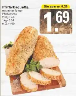WEZ Pfefferbaguette Angebot