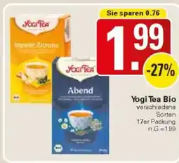 WEZ Yogi Tea Bio Angebot