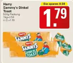 WEZ Harry Sammy's Dinkel Toast Angebot