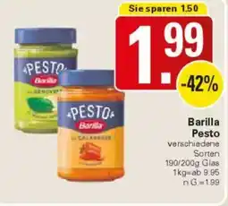 WEZ Barilla Pesto Angebot
