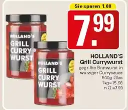 WEZ HOLLAND'S Grill Currywurst Angebot