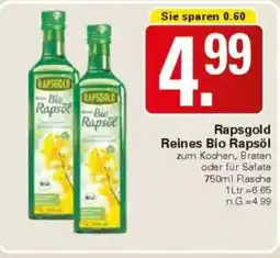 WEZ Rapsgold Reines Bio Rapsöl Angebot