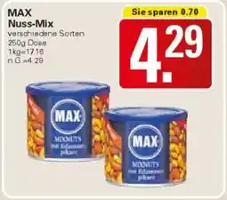 WEZ MAX Nuss-Mix Angebot