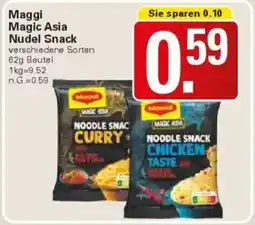 WEZ Maggi Magic Asia Nudel Snack Angebot