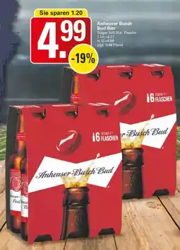WEZ Anheuser Busch Bud Bier Angebot