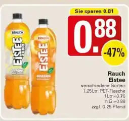 WEZ Rauch Eistee Angebot