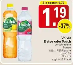 WEZ Volvic Eistee oder Touch Angebot