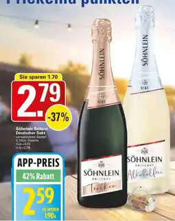 WEZ Söhnlein Brillant Deutscher Sekt Angebot