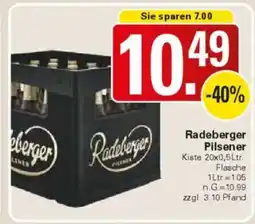 WEZ Radeberger Pilsener Angebot