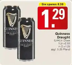 WEZ Guinness Draught Angebot
