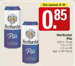 WEZ Herforder Pils Angebot