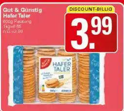WEZ Gut & Günstig Hafer Taler Angebot