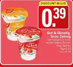 WEZ Gut & Günstig Sooo Sahnig Angebot