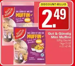 WEZ Gut & Günstig Mini Muffins Angebot