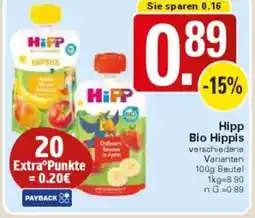 WEZ Hipp Bio Hippis Angebot