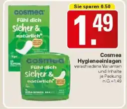 WEZ Cosmea Hygieneeinlagen Angebot
