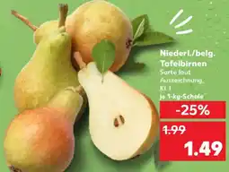 Kaufland Niederl./belg. Tafelbirnen Angebot