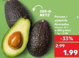 Kaufland Peruan./ südafrik. Avocados Angebot