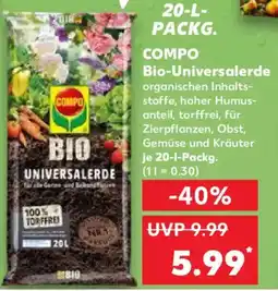 Kaufland COMPO Bio-Universalerde Angebot