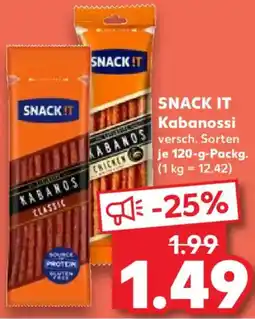 Kaufland SNACK IT Kabanossi Angebot