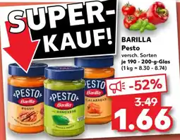 Kaufland BARILLA Pesto Angebot
