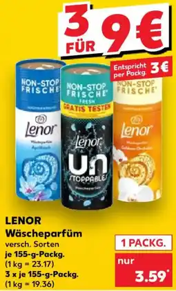 Kaufland LENOR Wäscheparfüm Angebot