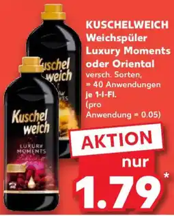 Kaufland KUSCHELWEICH Weichspüler Luxury Moments oder Oriental Angebot