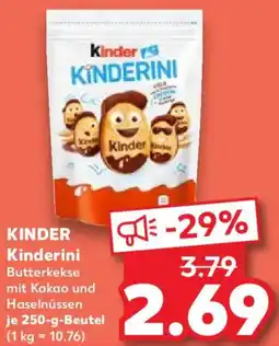 Kaufland KINDER Kinderini Angebot
