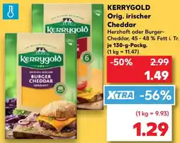 Kaufland KERRYGOLD Orig. irischer Cheddar Angebot
