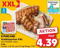 Kaufland K-PURLAND Schälrippchen XXL Angebot