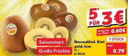 Kaufland Zespri Neuseeländ. Kiwi gold, lose Angebot