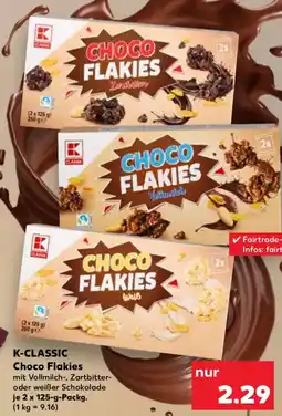 Kaufland K-CLASSIC Choco Flakies Angebot