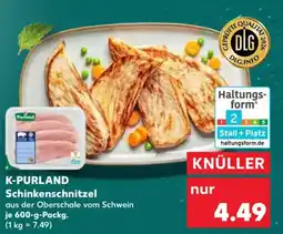 Kaufland K-PURLAND Schinkenschnitzel Angebot