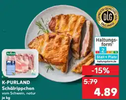 Kaufland K-PURLAND Schälrippchen Angebot