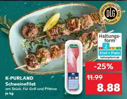 Kaufland K-PURLAND Schweinefilet Angebot