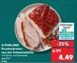 Kaufland K-PURLAND Krustenbraten aus der Schweinehüfte Angebot