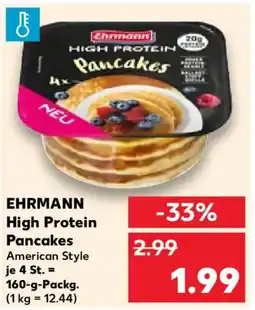 Kaufland EHRMANN High Protein Pancakes Angebot
