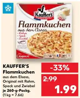 Kaufland KAUFFER'S Flammkuchen Angebot