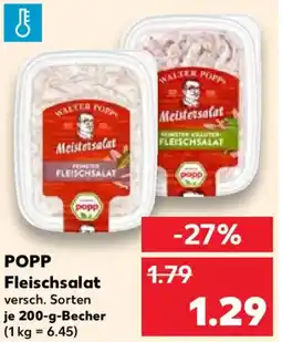 Kaufland POPP Fleischsalat Angebot