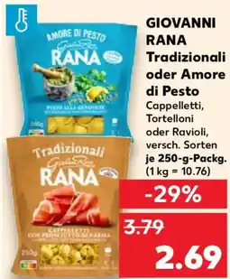 Kaufland GIOVANNI RANA Tradizionali oder Amore di Pesto Angebot
